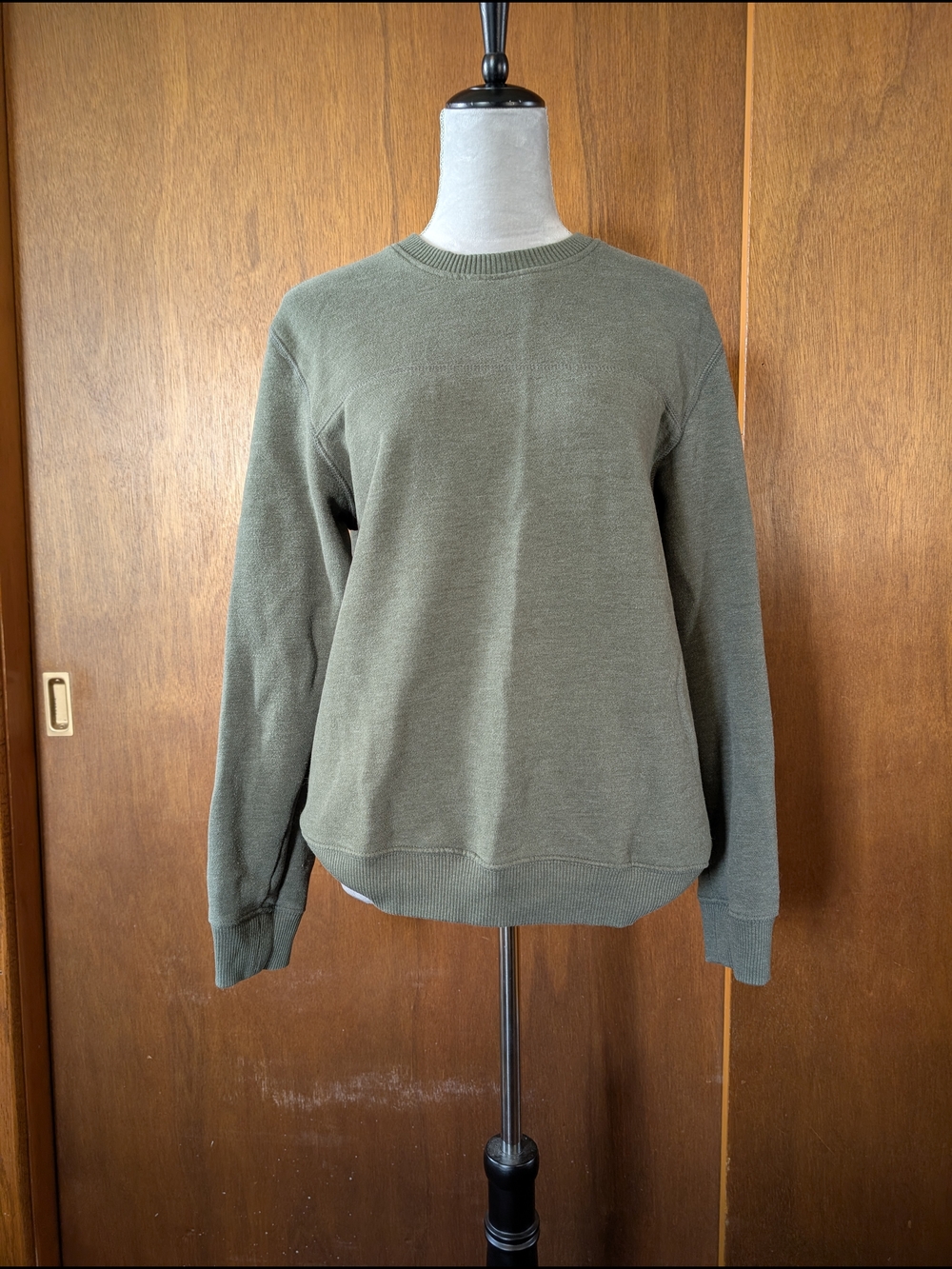 Arrow Olive Green Crewneck Sweater